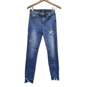 Judy Blue Jeans Distressed Skinny JB8847